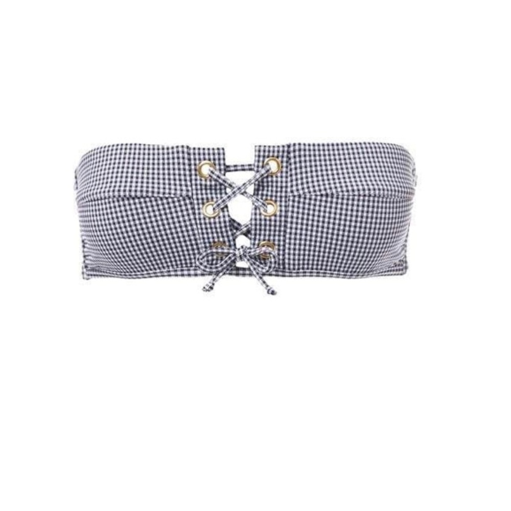 Melissa Odabash- Swimsuit bandeau- Gingham